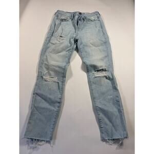 Treasure & Bond High Rise Loose Skinny Ankle Jeans Women’s Size 28 Light Wash